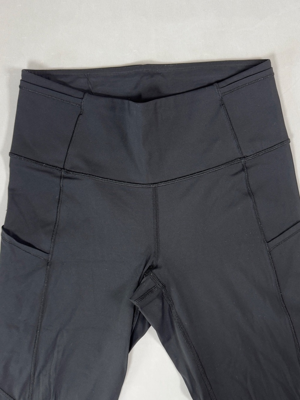 lululemon Fast and Free High-Rise Tight 5 Pocket Black Leggings